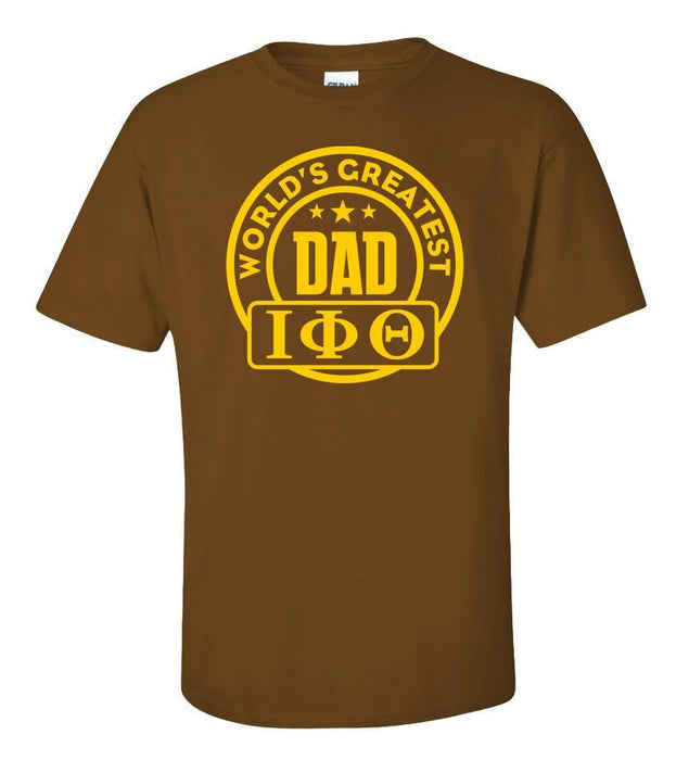Iota Phi Theta World's Greatest Father T Shirt Iota Phi Theta World's Greatest Father T-Shirt