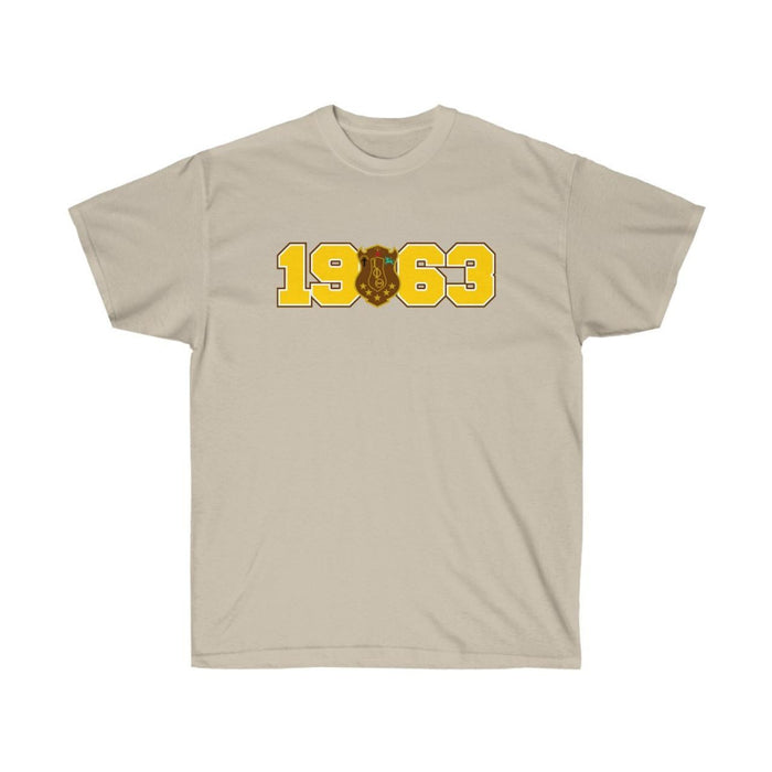 Printify Iota Phi Theta Year Crest Tee Iota Phi Theta Year Crest Tee