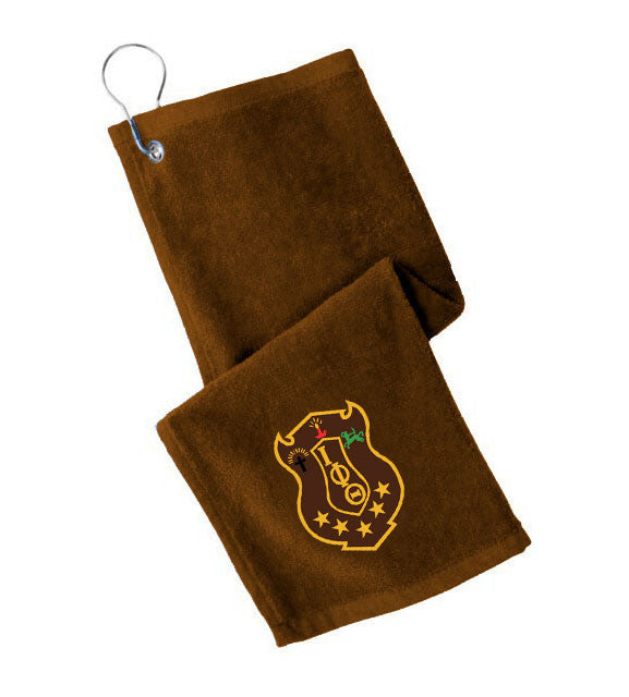 Discount Iota Phi Theta Golf Towel DISCOUNT-Iota Phi Theta Golf Towel