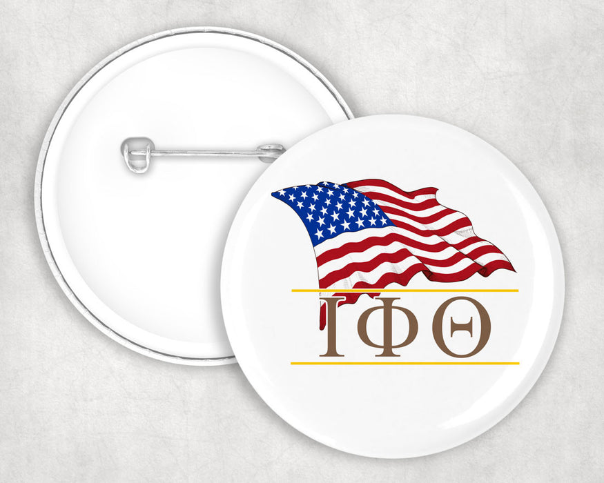Iota Phi Theta Patriot Button Iota Phi Theta Patriot Button