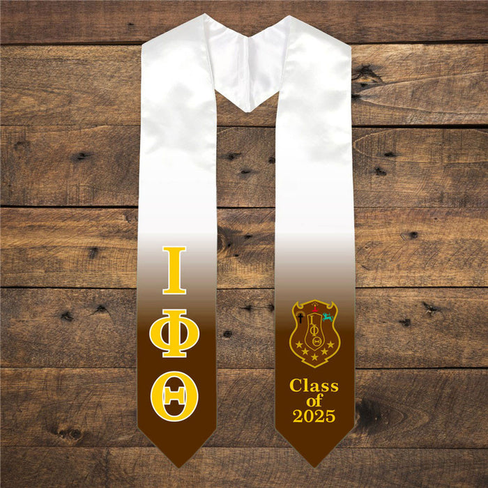 Iota Phi Theta Extra Fancy Greek Class Of Graduation Stole Iota Phi Theta Extra Fancy Greek Class Of  Graduation Stole