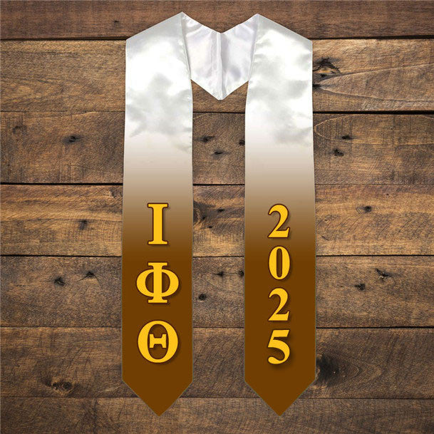 Iota Phi Theta Extra Fancy Greek Graduation Stole W Year Iota Phi Theta Extra Fancy Greek Graduation Stole W Year