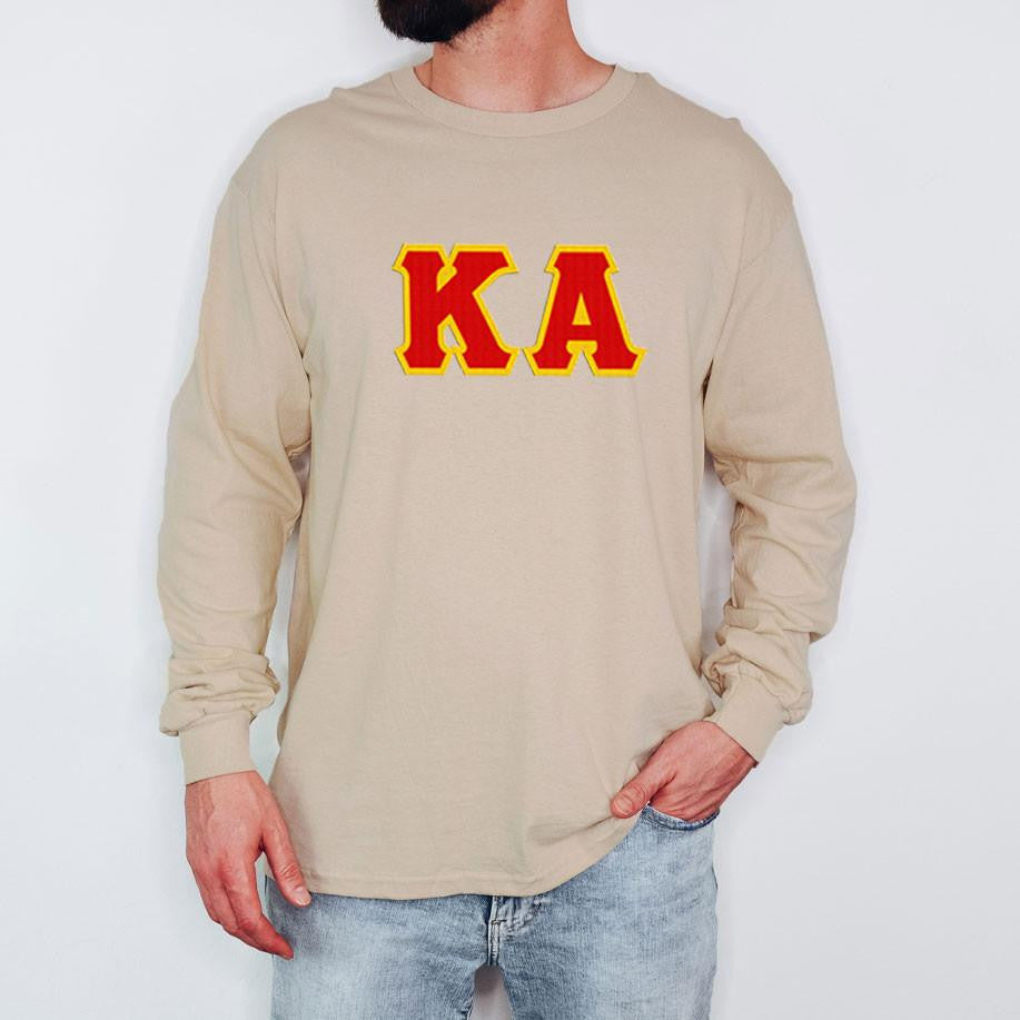 Kappa Alpha 2 Day Ship Twill Long Sleeve Tee Kappa Alpha - 2 Day Ship Twill Long Sleeve Tee