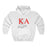 Printify Kappa Alpha Crest World Famous Hooded Sweatshirt Kappa Alpha Crest World Famous Hooded Sweatshirt