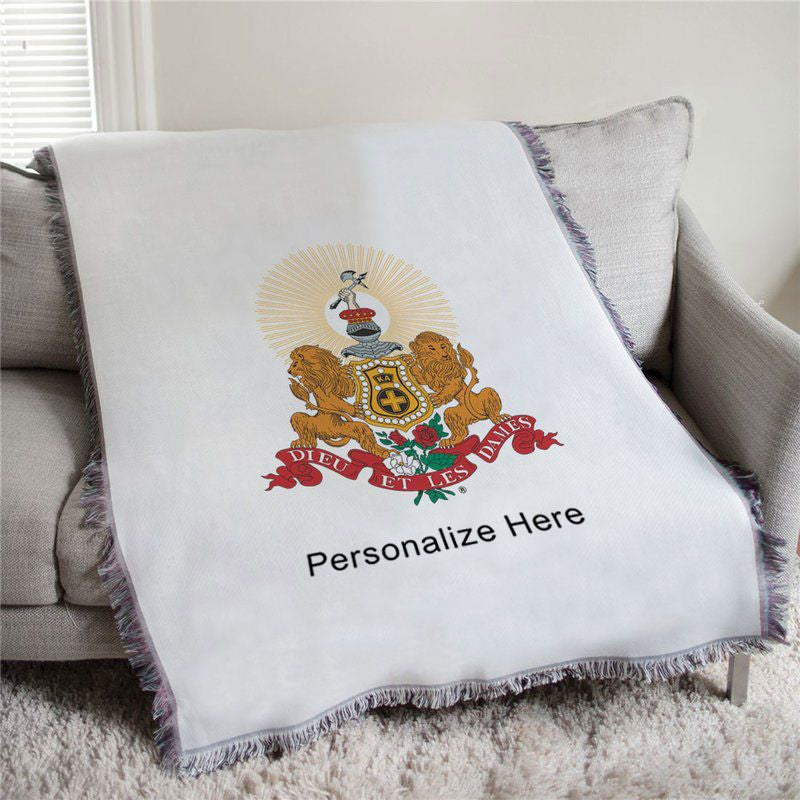 Kappa Alpha Full Color Crest Afghan Blanket Throw Kappa Alpha Full Color Crest Afghan Blanket Throw