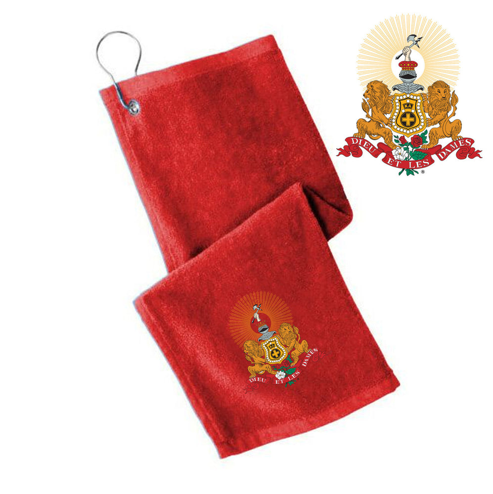 Discount Kappa Alpha Golf Towel DISCOUNT-Kappa Alpha Golf Towel