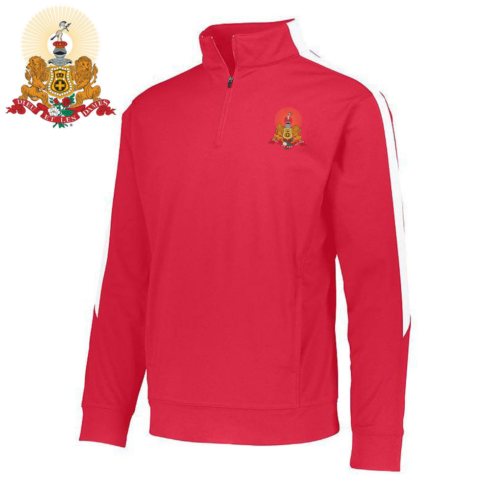 Discount Kappa Alpha World Famous Greek Crest Shield Medalist Pullover DISCOUNT-Kappa Alpha-  World Famous Greek Crest - Shield Medalist Pullover