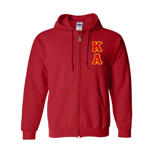 Kappa Alpha Kappa Alpha Heavy Full Zip Hoodie - 3