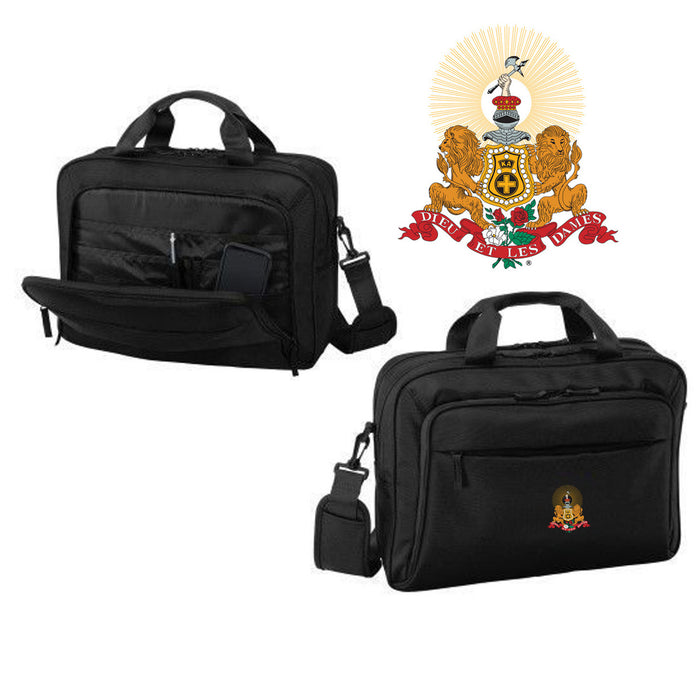 Discount Kappa Alpha Crest Shield Briefcase Attache DISCOUNT-Kappa Alpha Crest - Shield Briefcase Attache