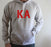 Kappa Alpha Letter Hoodie Kappa Alpha letter Hoodie
