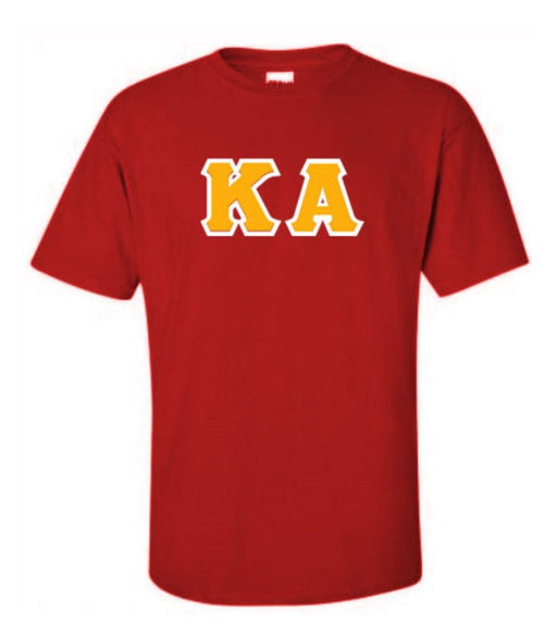 Kappa Kappa Gamma Kappa Alpha Lettered T-Shirt
