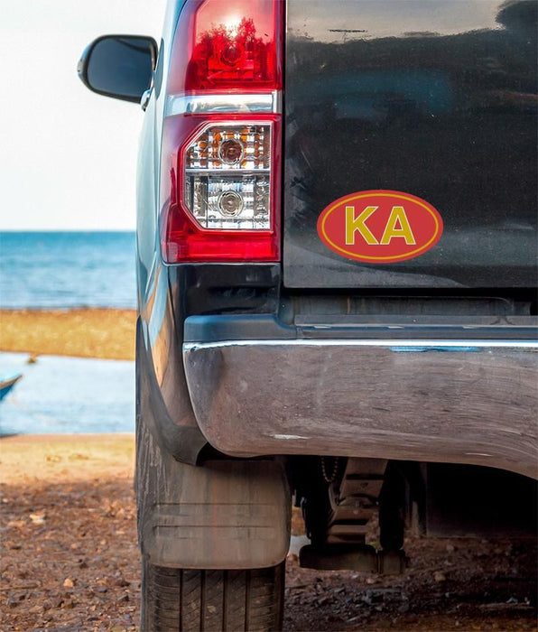 Kappa Alpha Oval Fraternity Car Magnet Set Of 2 Kappa Alpha Oval Fraternity Car Magnet Set of 2