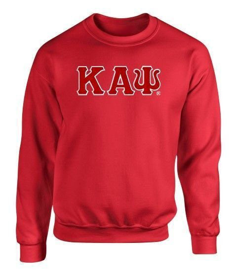 Kappa Alpha Psi 2 Day Ship Twill Crewneck Sweatshirt Kappa Alpha Psi 2 Day Ship Twill Crewneck Sweatshirt