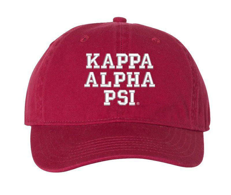Kappa Alpha Psi Pigment Dyed Baseball Cap Kappa Alpha Psi Pigment Dyed Baseball Cap
