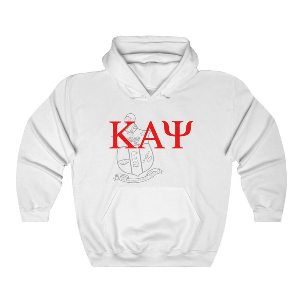 Printify Kappa Alpha Psi Crest World Famous Hooded Sweatshirt Kappa Alpha Psi Crest World Famous Hooded Sweatshirt