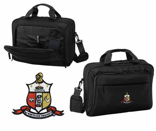 Kappa Alpha Psi DISCOUNT-Kappa Alpha Psi Crest - Shield Briefcase Attache