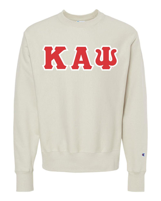 Kappa Alpha Psi Lettered Champion Crewneck Sweatshirt Kappa Alpha Psi Lettered Champion Crewneck Sweatshirt