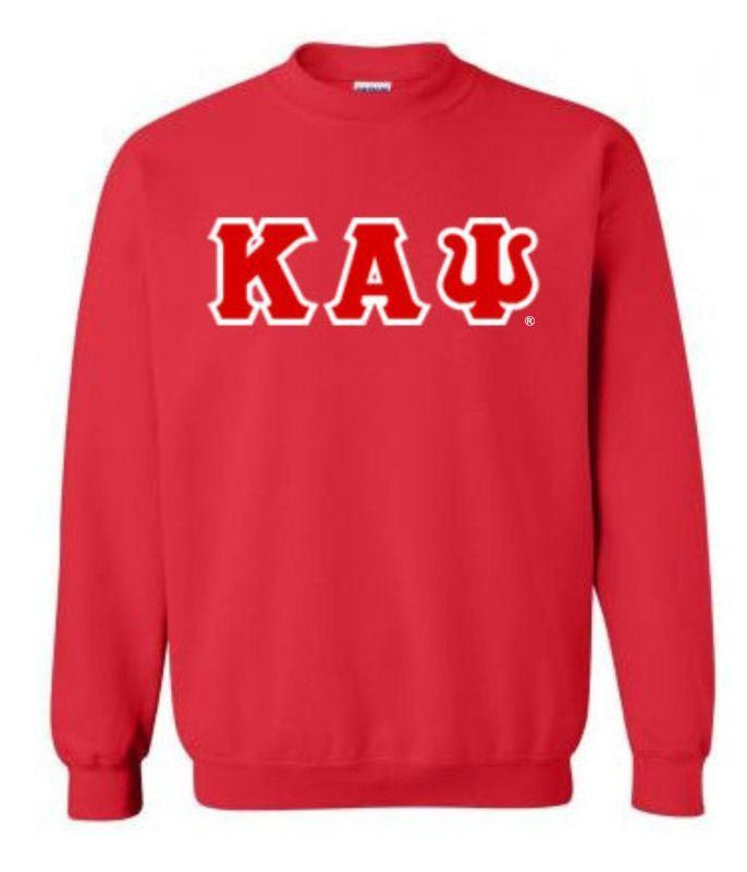 Kappa Alpha Psi Lettered Crewneck Sweatshirt Kappa Alpha Psi Lettered Crewneck Sweatshirt