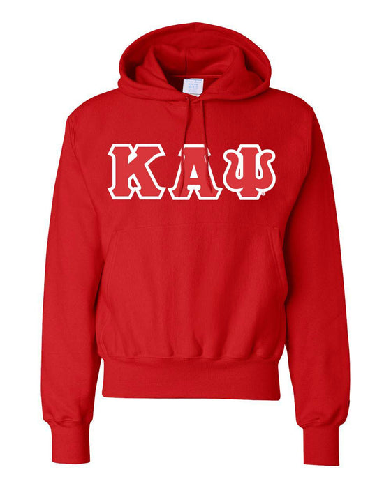 Kappa Alpha Psi Lettered Hooded Champion Sweatshirt Kappa Alpha Psi Lettered Hooded Champion Sweatshirt