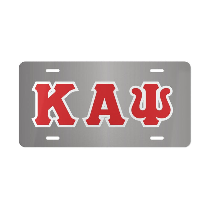Kappa Alpha Psi Lettered License Covers KAPPA ALPHA PSI LETTERED LICENSE COVERS