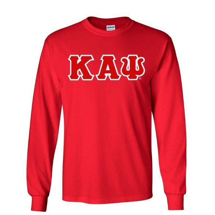 Kappa Alpha Psi Lettered Long Sleeve Shirt Kappa Alpha Psi Lettered Long Sleeve Shirt