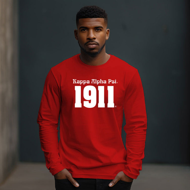 Kappa Alpha Psi Logo Long Sleeve Tee Kappa Alpha Psi Logo Long Sleeve Tee