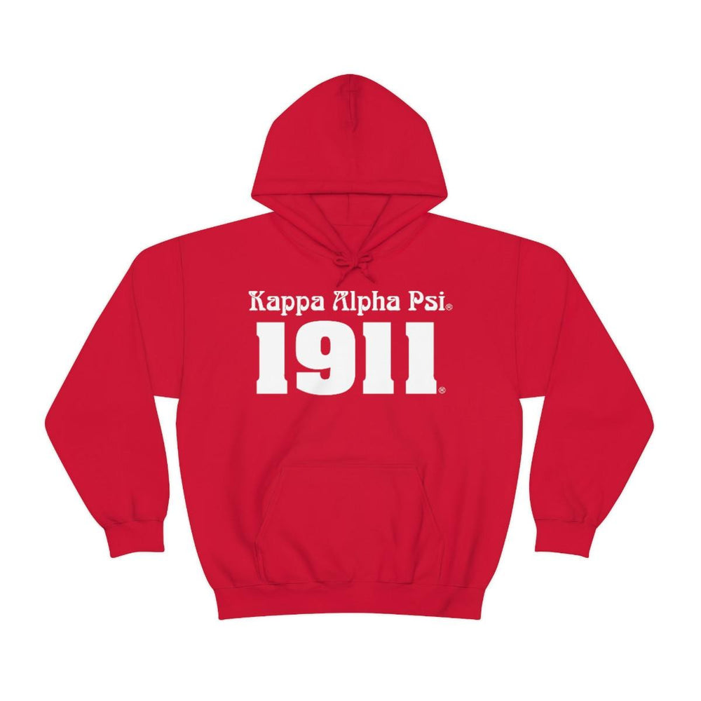 Printify Kappa Alpha Psi Logo Year 1911 Hoodies Kappa Alpha Psi Logo Year 1911 Hoodies