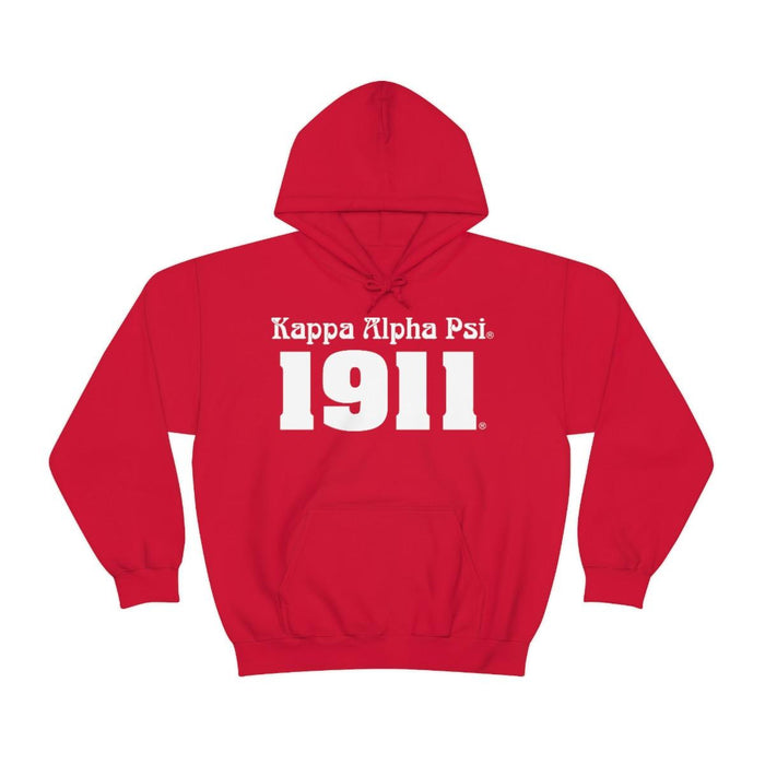 Printify Kappa Alpha Psi Logo Year 1911 Hoodies Kappa Alpha Psi Logo Year 1911 Hoodies