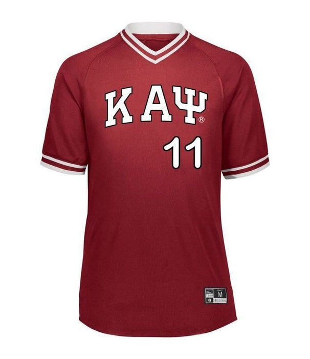 Kappa Alpha Psi Retro V Neck Baseball Jersey Kappa Alpha Psi Retro V-Neck Baseball Jersey