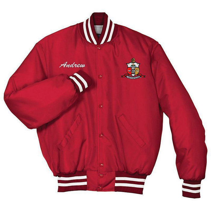 Kappa Alpha Psi Varsity Crest Shield Jacket Kappa Alpha Psi Varsity Crest - Shield Jacket
