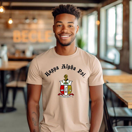 Kappa Alpha Psi Kappa Alpha Psi Vintage Crest Cotton Tee