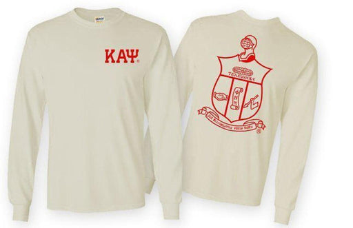 Kappa Alpha Psi Kappa Alpha Psi World Famous Crest Long Sleeve T-Shirt