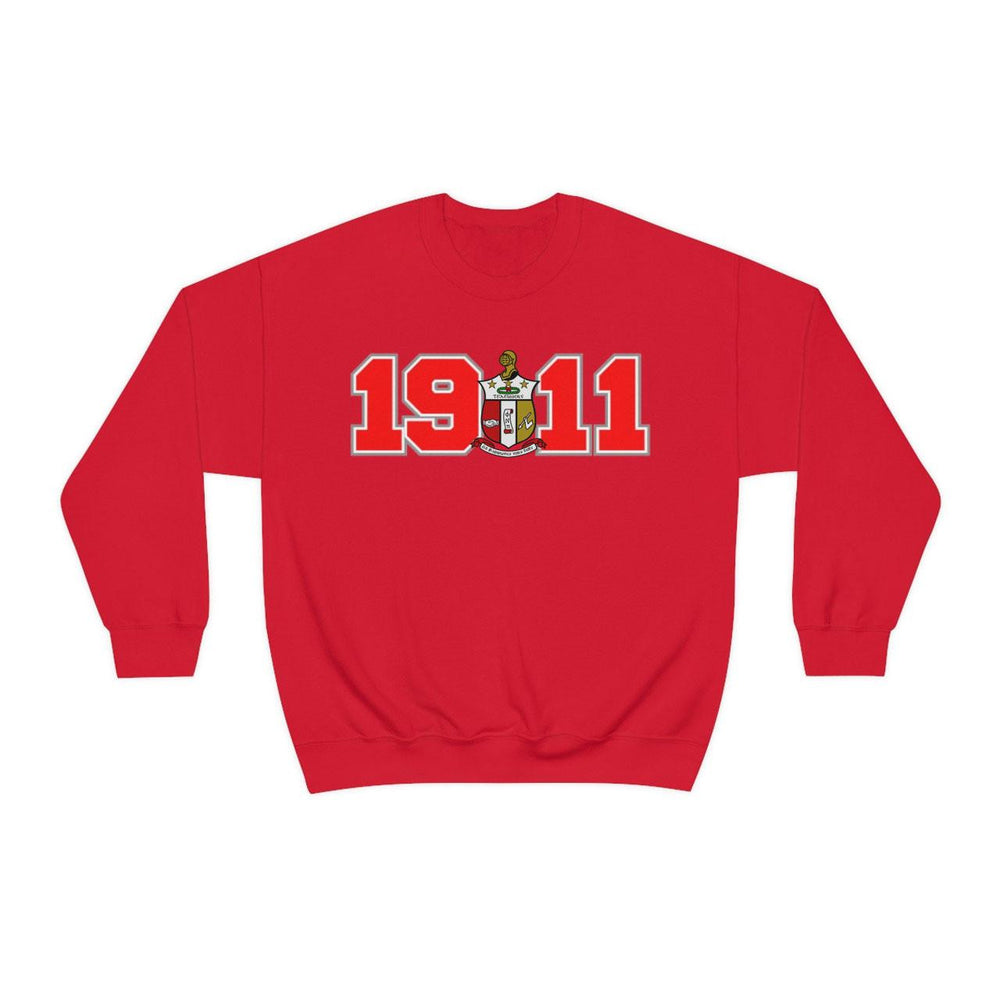 Printify Kappa Alpha Psi Year Crest Crew Sweatshirts Kappa Alpha Psi Year Crest Crew Sweatshirts