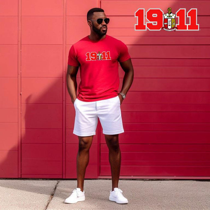 Printify Kappa Alpha Psi Year Crest Tees Kappa Alpha Psi Year Crest Tees