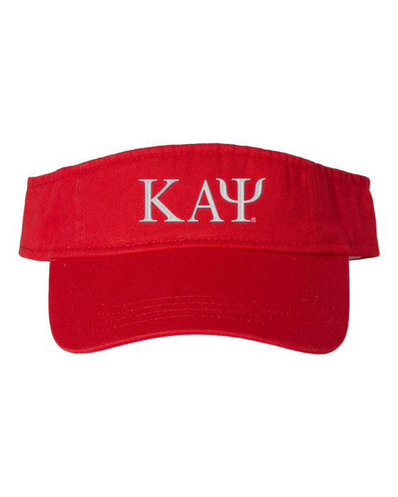 Kappa Alpha Psi Greek Letter Visor Kappa Alpha Psi Greek Letter Visor