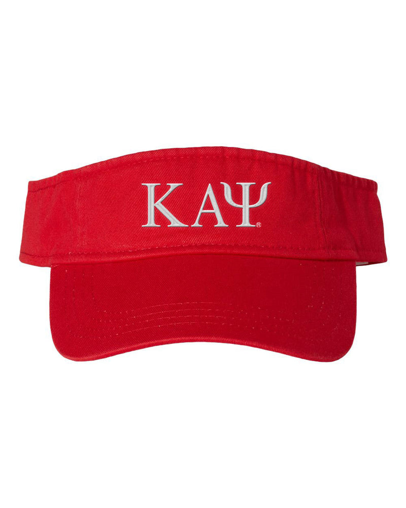 Kappa Alpha Psi Greek Letter Visor Kappa Alpha Psi Greek Letter Visor