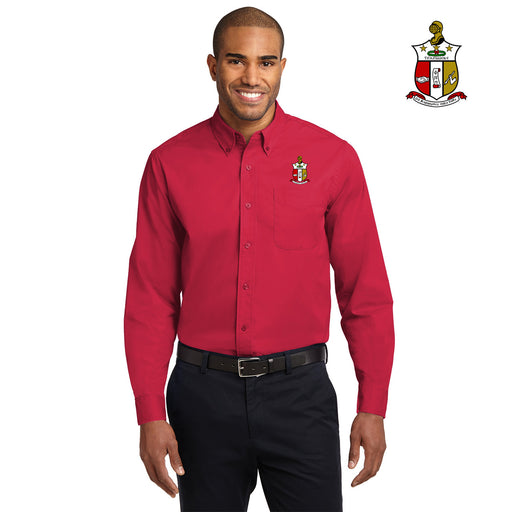 Kappa Alpha Psi DISCOUNT-Kappa Alpha Psi Long Sleeve Oxford