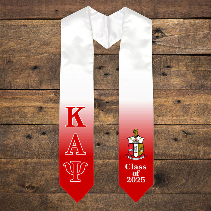 Kappa Alpha Psi Extra Fancy Greek Class Of Graduation Stole Kappa Alpha Psi Extra Fancy Greek Class Of  Graduation Stole