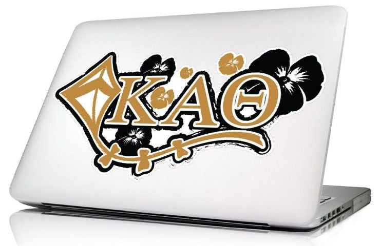 Kappa Alpha Theta 10 X 8 Laptop Skin/wall Decal Kappa Alpha Theta 10.5 x 4.5 Laptop Skin/Wall Decal