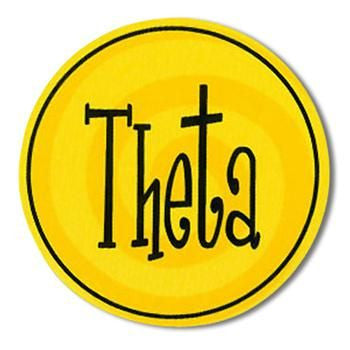 Kappa Alpha Theta Bumper Stickers 4" Round Kappa Alpha Theta Bumper Stickers 4