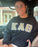Kappa Alpha Theta Cheetah Twill Sweatshirt Kappa Alpha Theta Cheetah Twill Sweatshirt