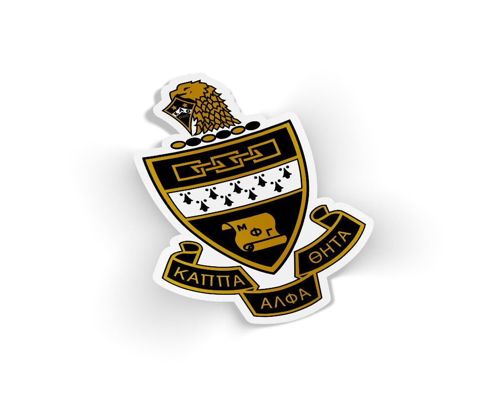 Kappa Alpha Theta Die Cut Crest Sticker Kappa Alpha Theta Die Cut Crest Sticker