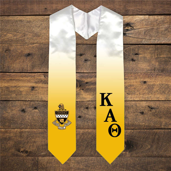 Kappa Alpha Theta Extra Fancy Diagonal Greek Graduation Stole W Crest Kappa Alpha Theta Extra Fancy Diagonal Greek Graduation Stole W Crest