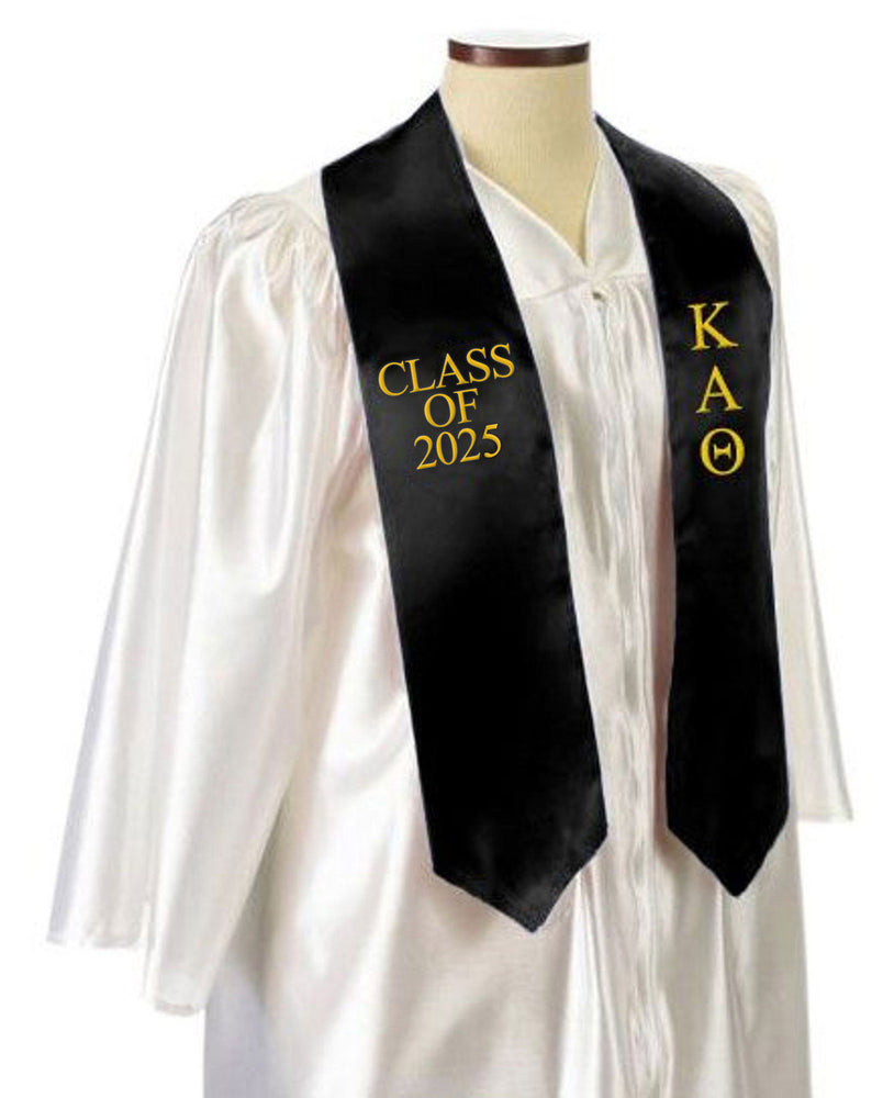 Kappa Alpha Theta Embroidered Graduation Sash Stole Kappa Alpha Theta Embroidered Graduation Sash Stole