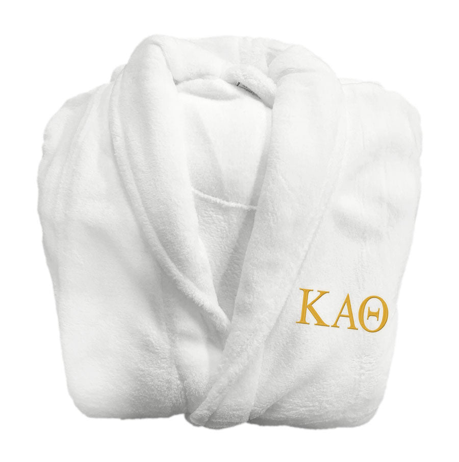Kappa Alpha Theta Greek Letter Bathrobe Kappa Alpha Theta Greek Letter Bathrobe