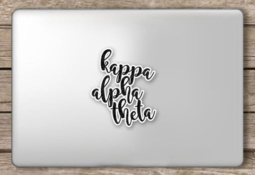 Kappa Alpha Theta Kappa Alpha Theta Script Sticker