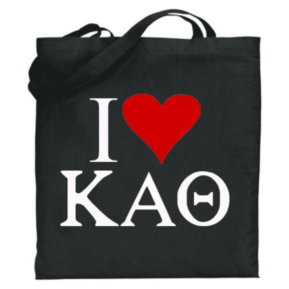 Kappa Alpha Theta I Love Tote Bags Kappa Alpha Theta I Love Tote Bags
