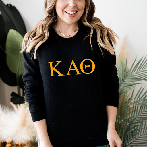 Kappa Alpha Theta Kappa Alpha Theta Lettered World Famous Greek Crewneck