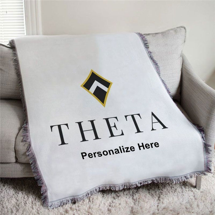 Kappa Alpha Theta Mascot Afghan Blanket Throw Kappa Alpha Theta Mascot Afghan Blanket Throw