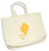 Kappa Alpha Theta Mascot Zippered Tote Bag Closeout Kappa Alpha Theta Mascot Zippered Tote Bag - closeout